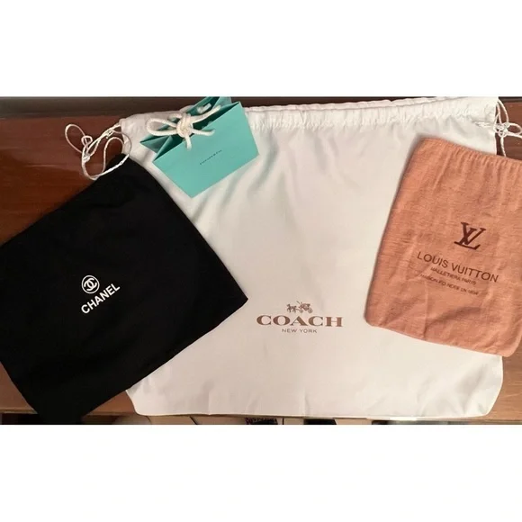 Coach, Chanel, and Louis Vuitton, Tiffany and Goyard Dust Bags! - Picture 2 of 16